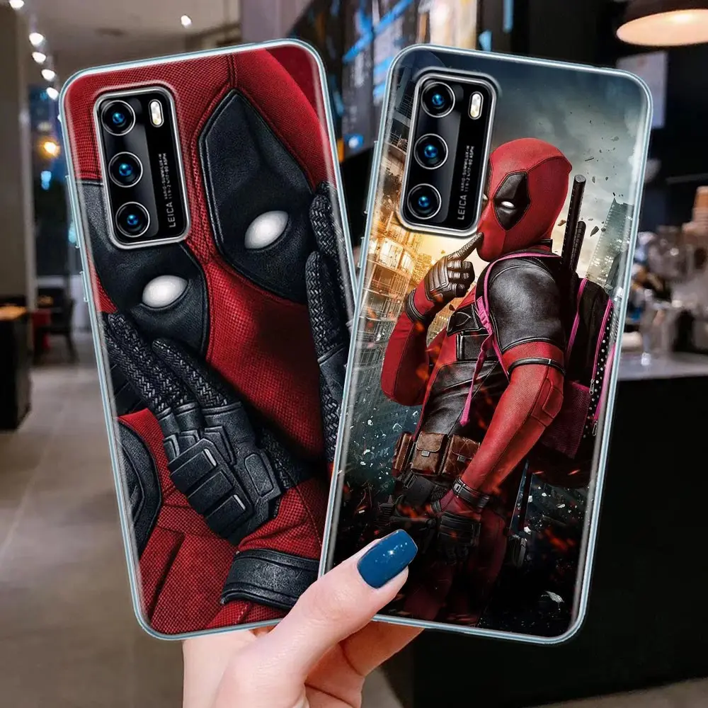 Deadpool Marvel Hero Clear Silicone Phone Case For Huawei P30 P40 P20 Lite P50 Pro P Smart Z 2019 Soft TPU Back Cover
Deadpool Marvel Hero Clear Silicone Phone Case For Huawei P30 P40 P20 Lite P50 Pro P Smart Z 2019 Soft TPU Back Cover