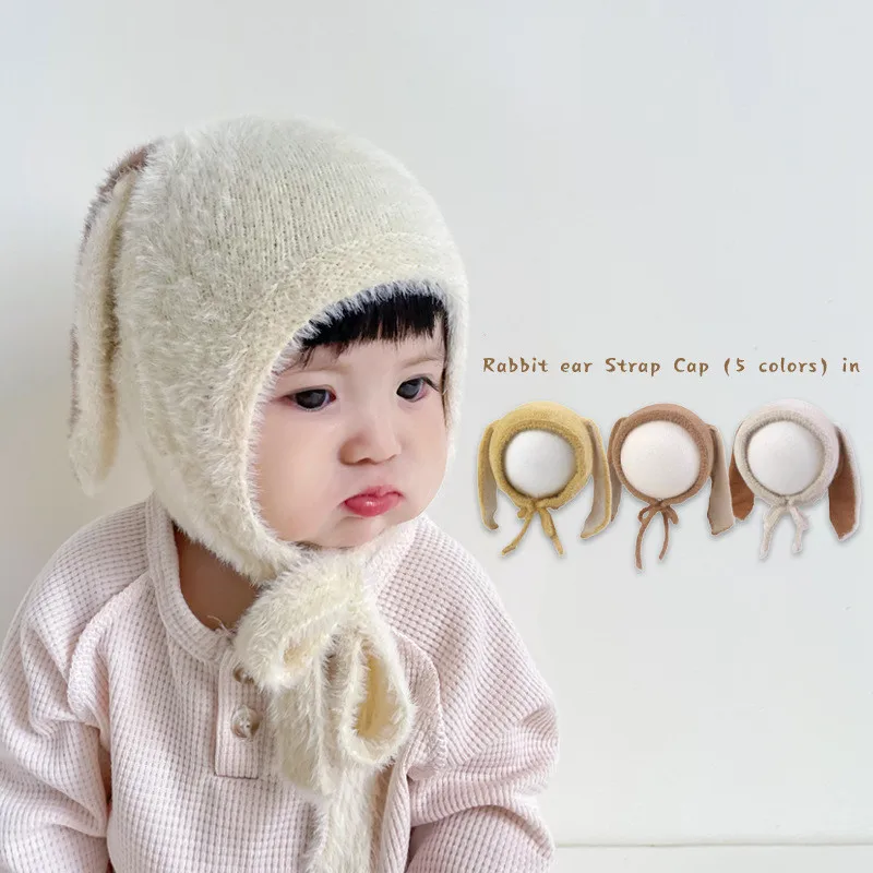 Kawaii Bunny Ear Hat for Infant Baby Boy Girl Cute Hat Autumn Winter Plush Protect Ear Cap Newborn Photography Props for 0-2Y
Kawaii Bunny Ear Hat for Infant Baby Boy Girl Cute Hat Autumn Winter Plush Protect Ear Cap Newborn Photography Props for 0-2Y