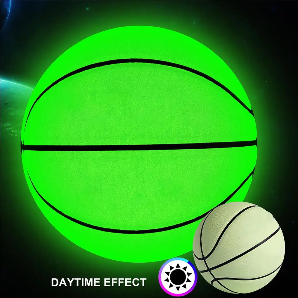 Glowing Basketball Reflective Toy Green Balls Exquisite Night Competition Good Gripping Outdoor Game Supplies Fluorescence
Glowing Basketball Reflective Toy Green Balls Exquisite Night Competition Good Gripping Outdoor Game Supplies Fluorescence