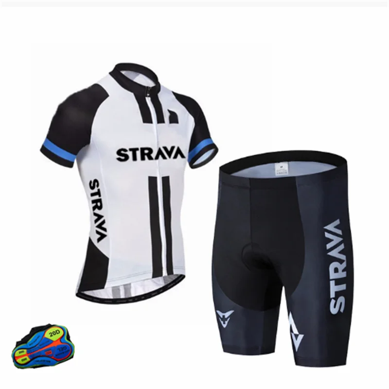 MTB Sportwear STRAVA Pro Team Cycling Jersey Sets Mens Bicycle Clothing Skinsuit Bib Shorts Sleeve Summer Breathable Bike Outfit
MTB Sportwear STRAVA Pro Team Cycling Jersey Sets Mens Bicycle Clothing Skinsuit Bib Shorts Sleeve Summer Breathable Bike Outfit