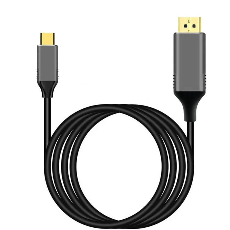 

USB C To DisplayPort Cable (4K@60Hz) USB 3.1 Type C (Thunderbolt 3 Compatible) To DP Cable for MacBook Galaxy S9 Huawei P20