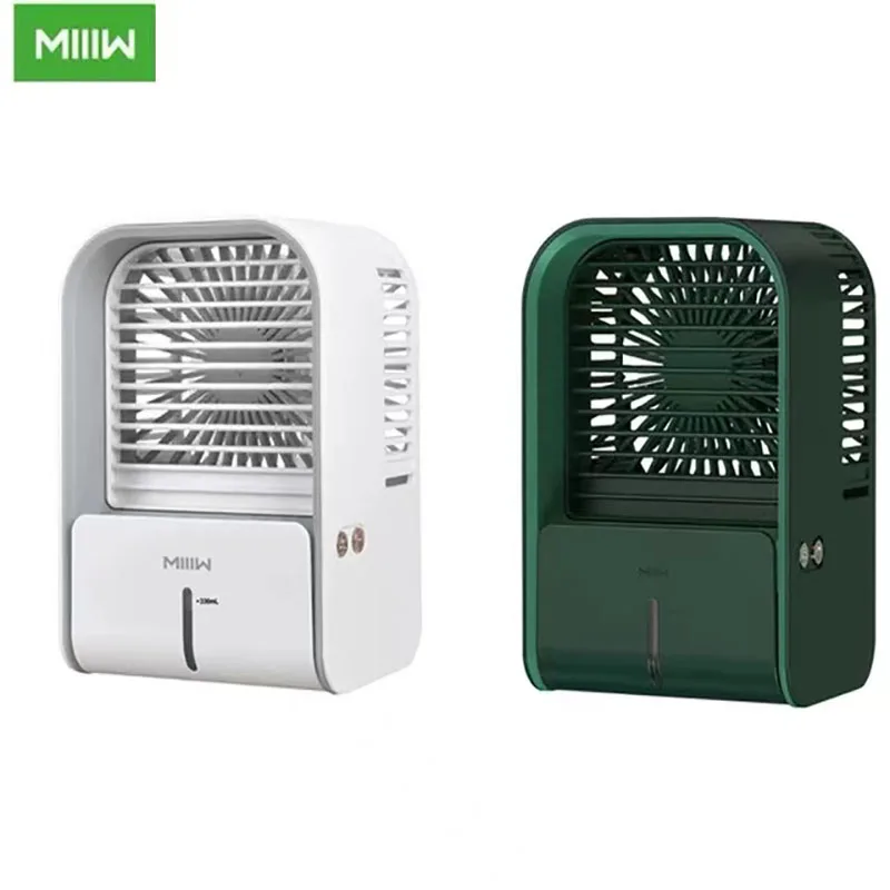 MIIIW Portable Air Cooler Fan Low Noise 3 Gears Wind Desktop Air Conditioner USB Humidifier Purifier for Office Bedroom
MIIIW Portable Air Cooler Fan Low Noise 3 Gears Wind Desktop Air Conditioner USB Humidifier Purifier for Office Bedroom