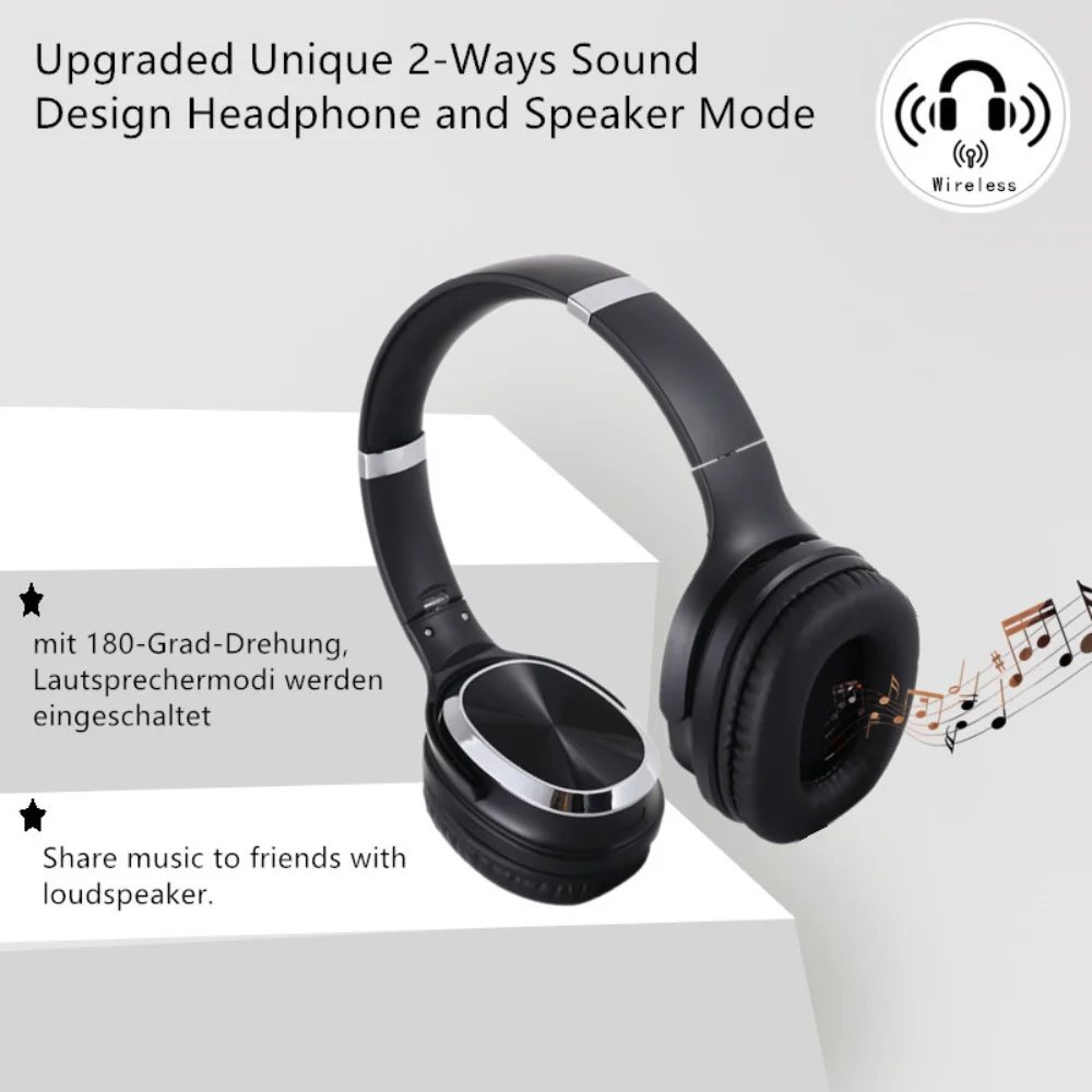 Hearsuer's New MH14 Headset Audio Two-in-one Wireless Flips Seconds To Change Sound. 3EQ Hifi Sound Effect BT5.1 Protein
Hearsuer's New MH14 Headset Audio Two-in-one Wireless Flips Seconds To Change Sound. 3EQ Hifi Sound Effect BT5.1 Protein