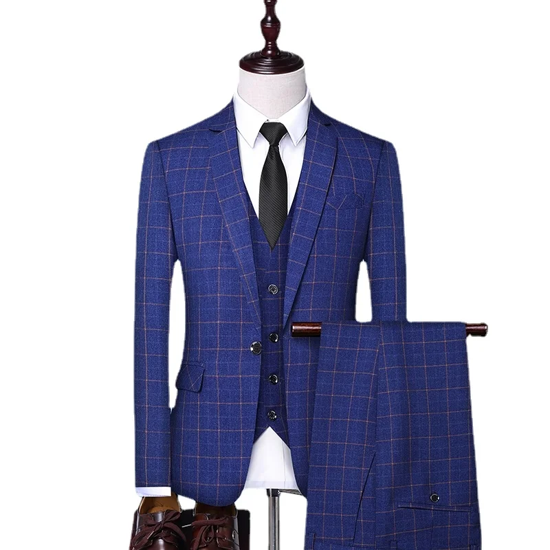 Boutique (Blazer + Vest + Trousers) Men's Fashion Business Slim A Variety of Elegant Gentlemen's Casual Dresses Formal 3-Piece
Boutique (Blazer + Vest + Trousers) Men's Fashion Business Slim A Variety of Elegant Gentlemen's Casual Dresses Formal 3-Piece