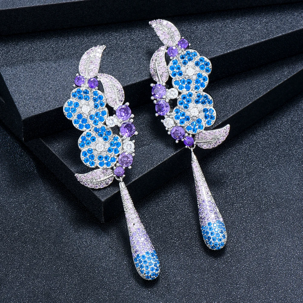 GODKI Trendy Flower Blossom Earrings for Women Wedding Cubic Zircon Fashion Engagement Party Jewelry pendientes mujer moda 2022
GODKI Trendy Flower Blossom Earrings for Women Wedding Cubic Zircon Fashion Engagement Party Jewelry pendientes mujer moda 2022