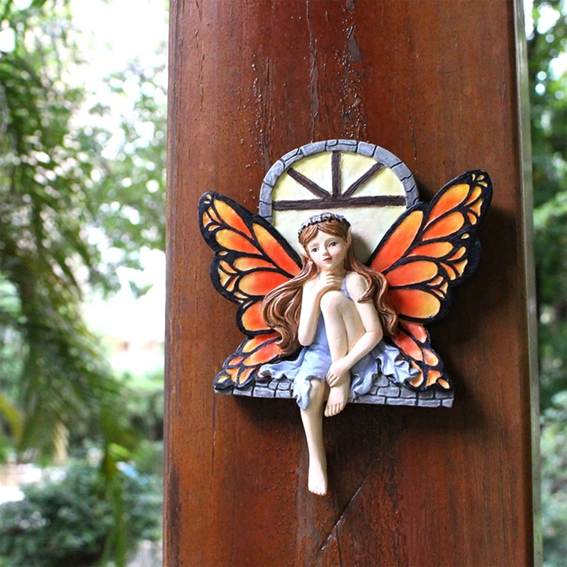 Resin Miniature Fairy Window Elf Garden Sculpture Statues Tree Decor for Yard Art Sculpture Statue Outdoor Decor 2022 New
Resin Miniature Fairy Window Elf Garden Sculpture Statues Tree Decor for Yard Art Sculpture Statue Outdoor Decor 2022 New