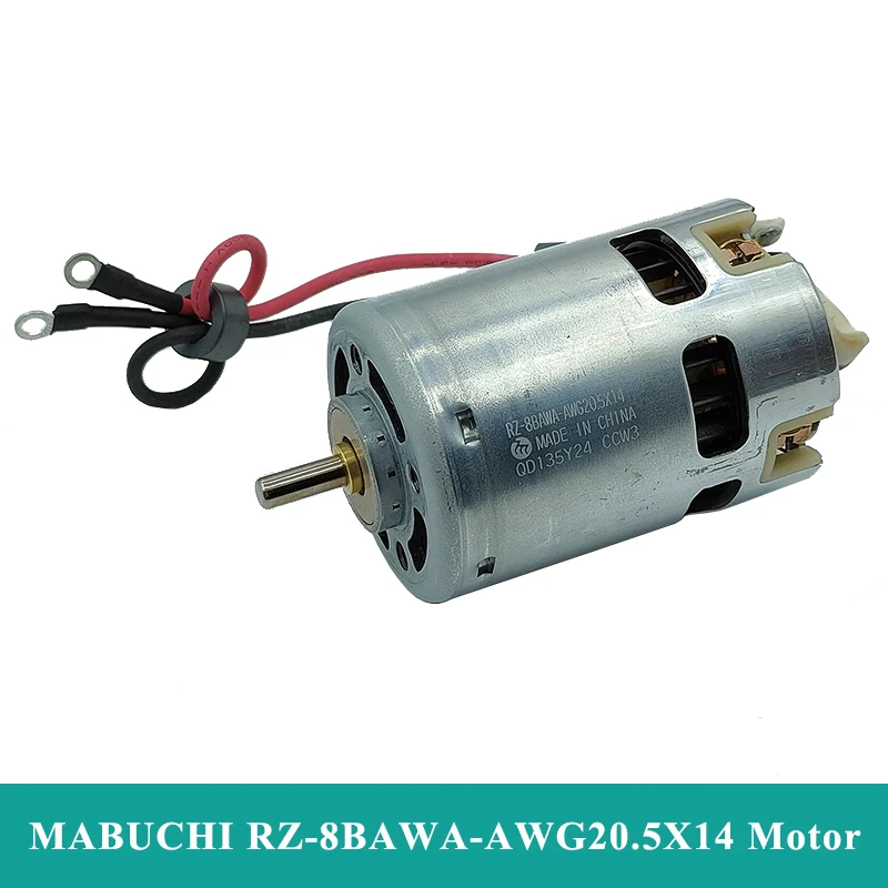 MABUCHI Motor RZ-8BAWA-AWG20.5X14 CCW3 DC12V-24V High Speed Power Large Torque 48mm Carbon Brush Motor DIY Electric Drill Tools
MABUCHI Motor RZ-8BAWA-AWG20.5X14 CCW3 DC12V-24V High Speed Power Large Torque 48mm Carbon Brush Motor DIY Electric Drill Tools