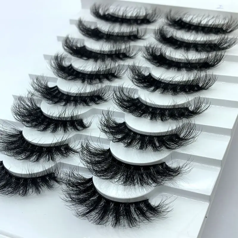 8 Pairs/Lot Thick 25mm Eyelashes 3D False Eyelash Wholesale Curly Messy Lashes Fried Hair 16 Styles Available
8 Pairs/Lot Thick 25mm Eyelashes 3D False Eyelash Wholesale Curly Messy Lashes Fried Hair 16 Styles Available