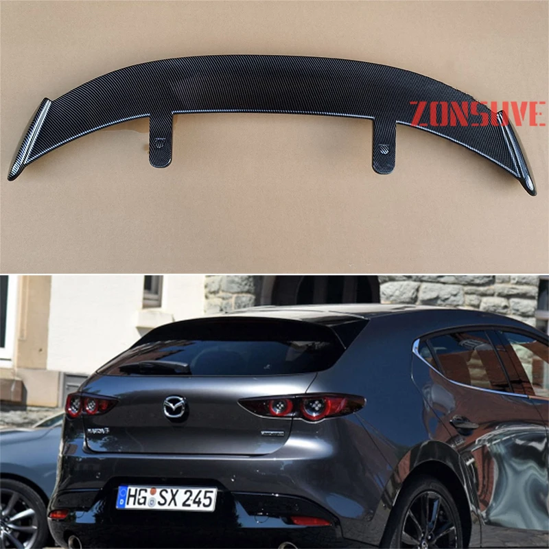 Подходит для Mazda 3 2020-2019, комплект аксессуаров из АБС-пластика, углеродного волокна, внешнего вида, хэтчбека, кровли, крыши, заднего крыла
Подходит для Mazda 3 2020-2019, комплект аксессуаров из АБС-пластика, углеродного волокна, внешнего вида, хэтчбека, кровли, крыши, заднего крыла