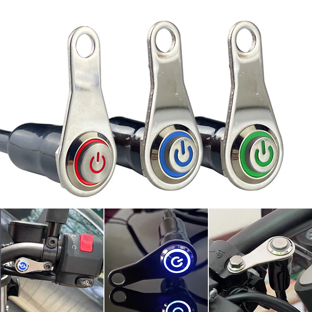 Universal Motorcycle Handlebar Switch 12V Waterproof Headlight Warning Fog Light ON/OFF Button Switch with Light Manual Return
Universal Motorcycle Handlebar Switch 12V Waterproof Headlight Warning Fog Light ON/OFF Button Switch with Light Manual Return