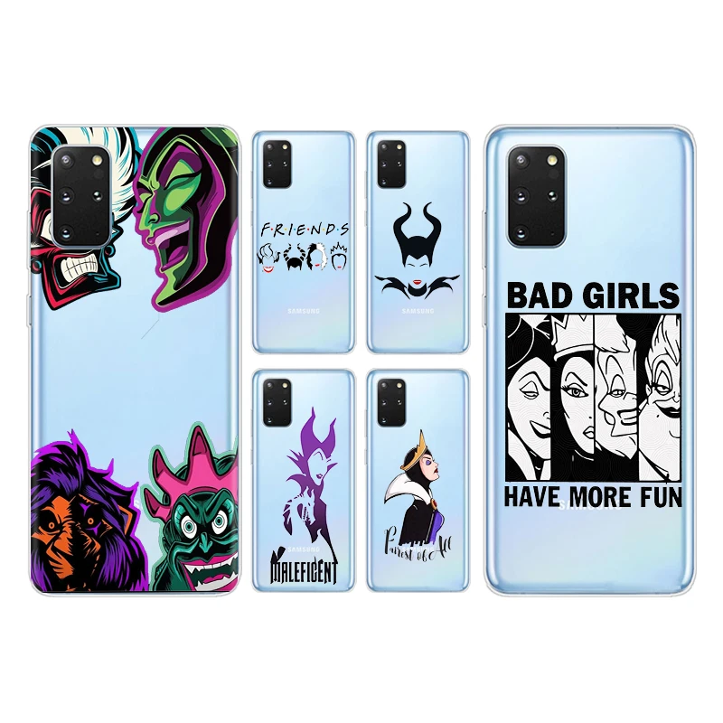 Disney villain queen For Samsung Galaxy S21 S10 S10E S9 S8 S7 Note 20 10 9 8 Ultra 5G Plus Edge Pro transparent Phone Case
Disney villain queen For Samsung Galaxy S21 S10 S10E S9 S8 S7 Note 20 10 9 8 Ultra 5G Plus Edge Pro transparent Phone Case