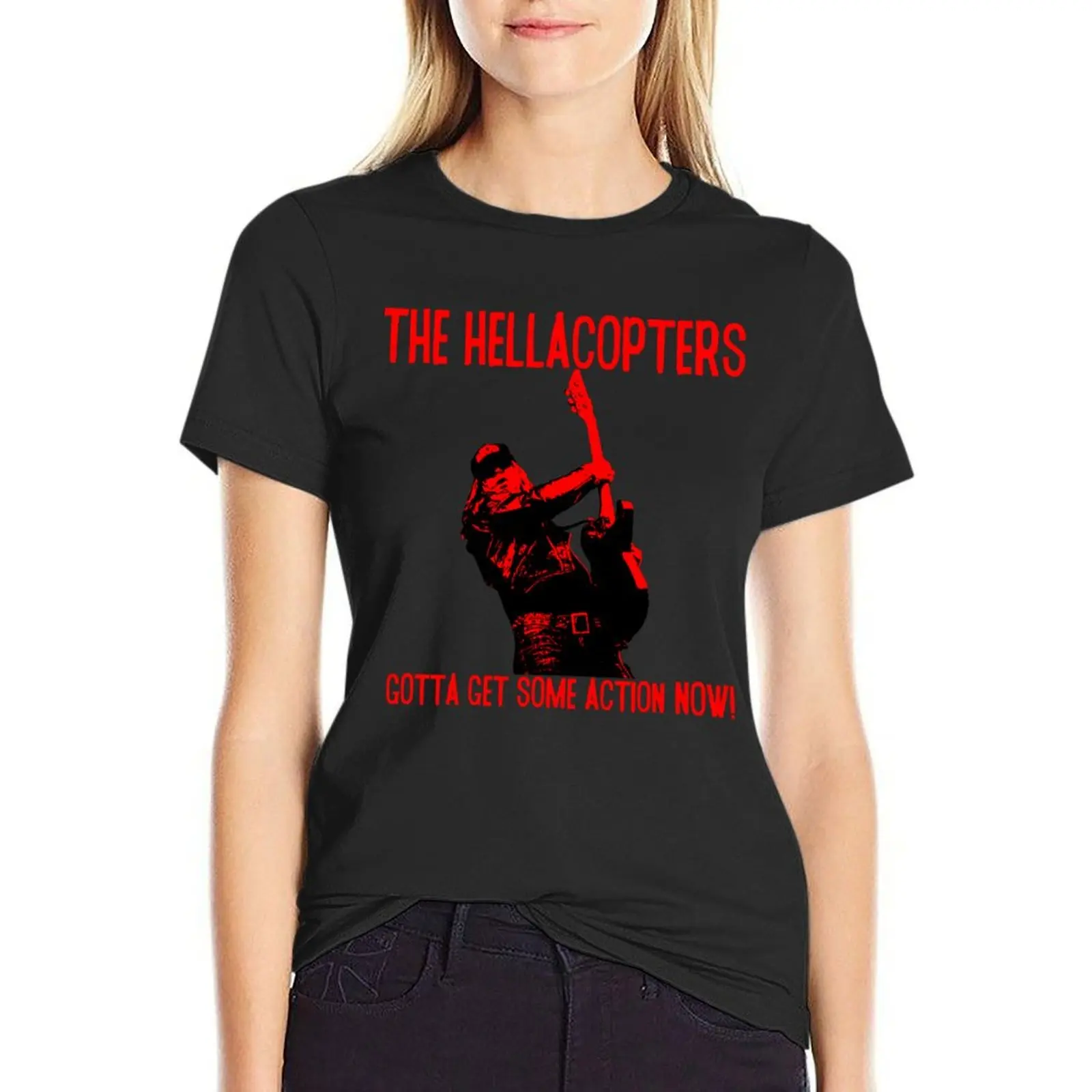 Футболка The Hellacopters Tribute милые топы летняя одежда винтажная женская футболка