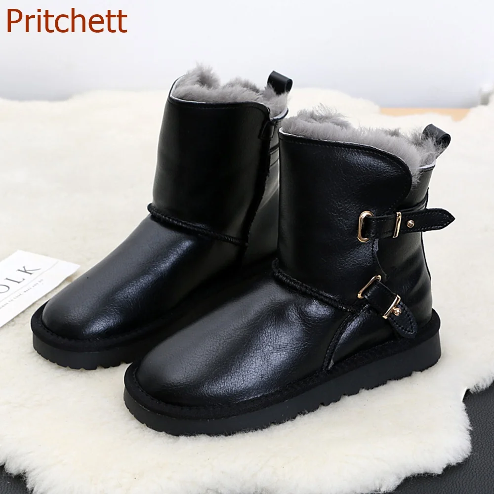 Round Toe Belt Buckle Women Boots Mid Calf Flat Sole Fashion Casual Comfortable Fur Winter Office Women Shoes 2023 New Arrivals
Round Toe Belt Buckle Women Boots Mid Calf Flat Sole Fashion Casual Comfortable Fur Winter Office Women Shoes 2023 New Arrivals