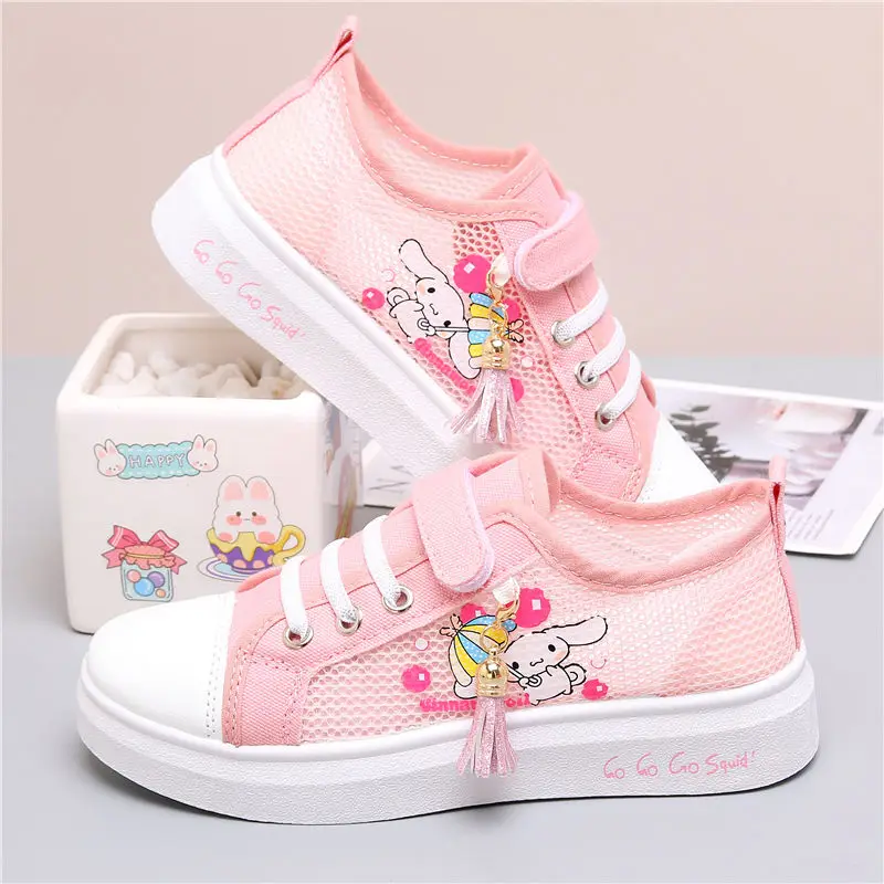 Sanrio Kawaii Cinnamoroll обувь для девочек дышащая сетчатая обувь новая сетчатая парусиновая обувь для девочек обувь для скейтборда Студенческая спортивная обувь подарок
Sanrio Kawaii Cinnamoroll обувь для девочек дышащая сетчатая обувь новая сетчатая парусиновая обувь для девочек обувь для скейтборда Студенческая спортивная обувь подарок