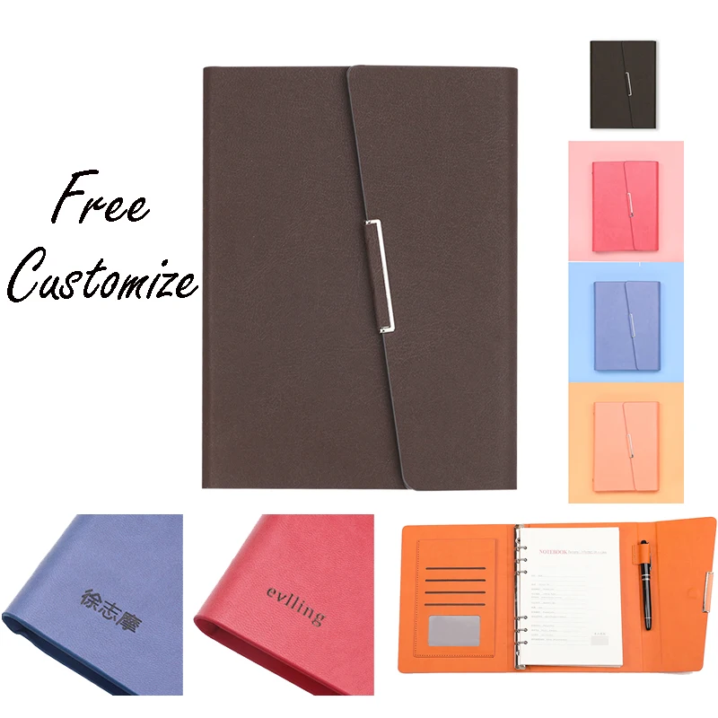 Commercial Loose-leaf Customizeleather Business Rings Logo Binder Supplies Notebook Name Diary Planner School Spiral Office
Commercial Loose-leaf Customizeleather Business Rings Logo Binder Supplies Notebook Name Diary Planner School Spiral Office