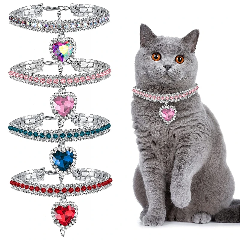 Crystal Love Accessories Adjustable Necklace Collar Collar Cat Kitty Diamond For Crystal Cat Row Pendant Luxury Three Cat
Crystal Love Accessories Adjustable Necklace Collar Collar Cat Kitty Diamond For Crystal Cat Row Pendant Luxury Three Cat