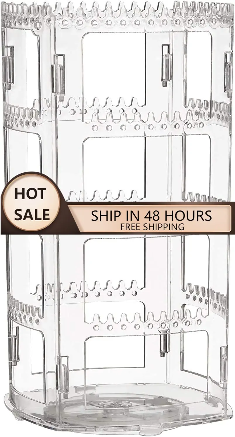 Пластиковый прозрачный стеллаж для сережек и гвоздиков, органайзер для сережек с вращением на 360 градусов, акриловый Органайзер для ювелирн...
Пластиковый прозрачный стеллаж для сережек и гвоздиков, органайзер для сережек с вращением на 360 градусов, акриловый Органайзер для ювелирн...