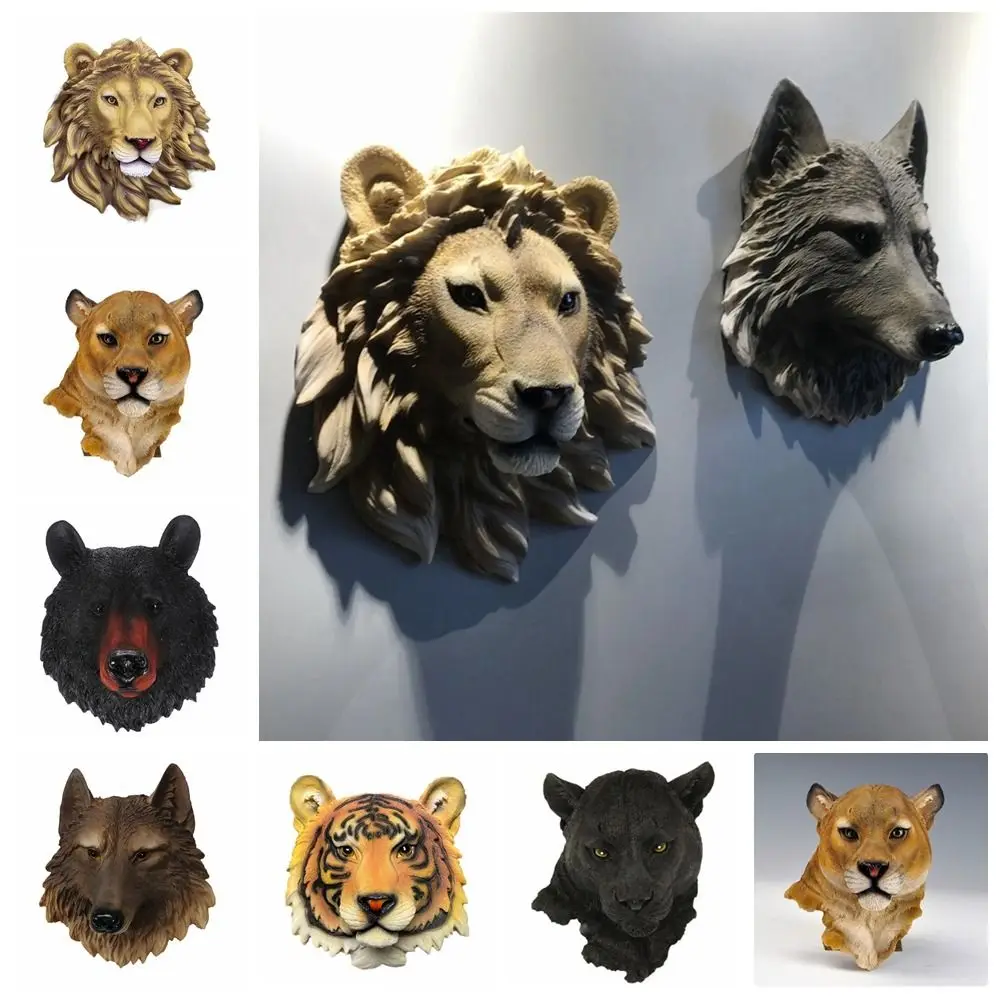 Simulation Animal Head Statues Scandinavian Style Lifelike Animal Head Animal Head Wall Hanging Resin Room
Simulation Animal Head Statues Scandinavian Style Lifelike Animal Head Animal Head Wall Hanging Resin Room
