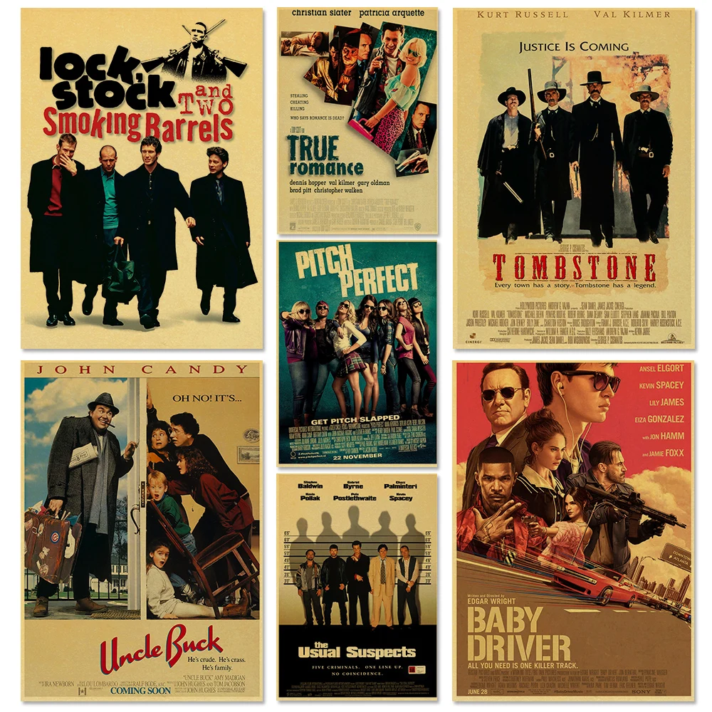 Classic Uncle Buck Movie Kraft Paper Posters Baby Driver Pitch Perfect Vintage Film Home Wall Decor Poster Art Painting Pictures
Classic Uncle Buck Movie Kraft Paper Posters Baby Driver Pitch Perfect Vintage Film Home Wall Decor Poster Art Painting Pictures