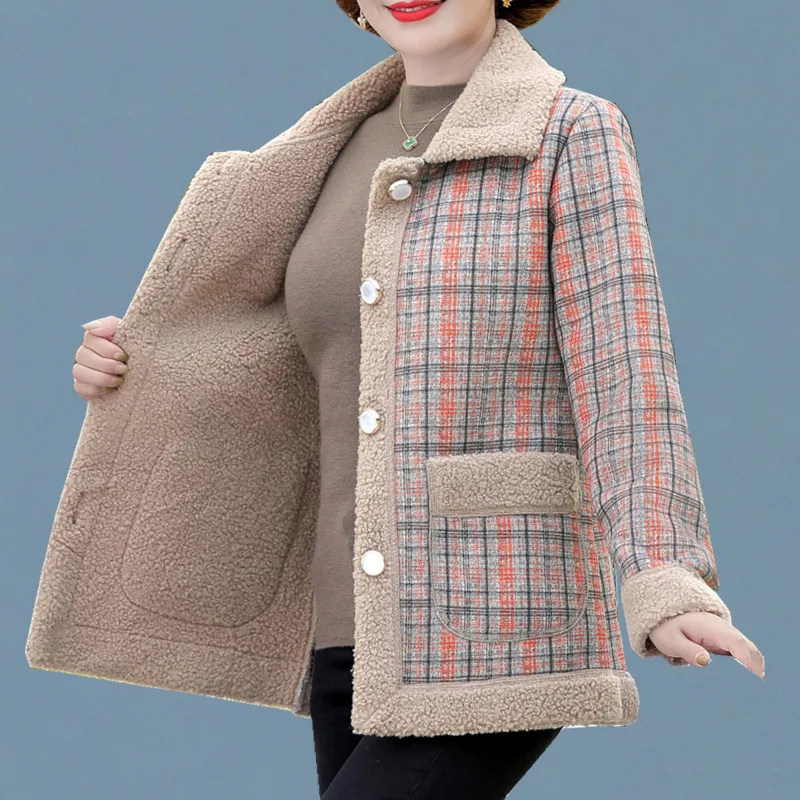 winter clothes women lamb wool top 40 years old 50 middle-aged mother autumn thickened grain fleece short coat woman jacket coat
winter clothes women lamb wool top 40 years old 50 middle-aged mother autumn thickened grain fleece short coat woman jacket coat