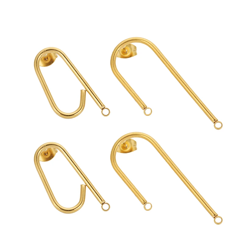 10pcs Stainless Steel Long Bar U Shape Ear Posts Studs Base for Earrings Hanging Pendants DIY Jewelry Making Supplies 
10pcs Stainless Steel Long Bar U Shape Ear Posts Studs Base for Earrings Hanging Pendants DIY Jewelry Making Supplies