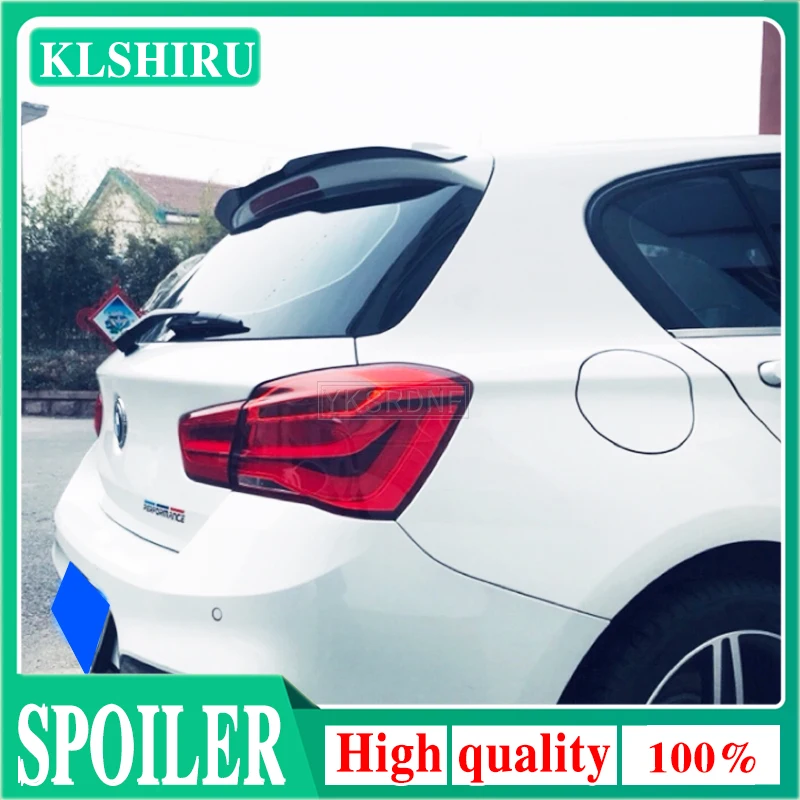 

KLSHIRU For BMW 1 Series F20 F21 2018-2020 120i 118im 135i 116i Roof Hatchback Spoiler Car Tail Wing Decoration Side Spoiler