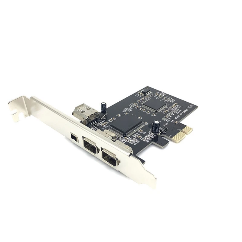 PCI-E 1394 DV HDV HD Video Capture Card Controller Card Extension Adapter PCI
PCI-E 1394 DV HDV HD Video Capture Card Controller Card Extension Adapter PCI