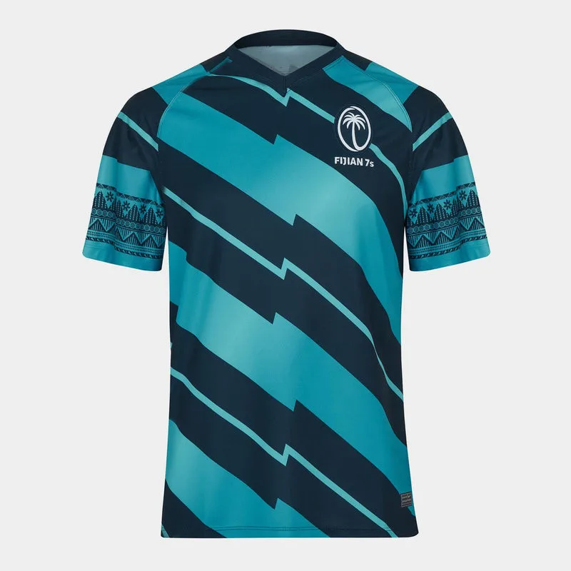 

Fiji 7s Away Rugby Shirt 2021 2022 FIJI SEVENS 7s RUGBY HOME TRAINING SHORTS JERSEY Fiji 7s Home Rugby size S--5XL