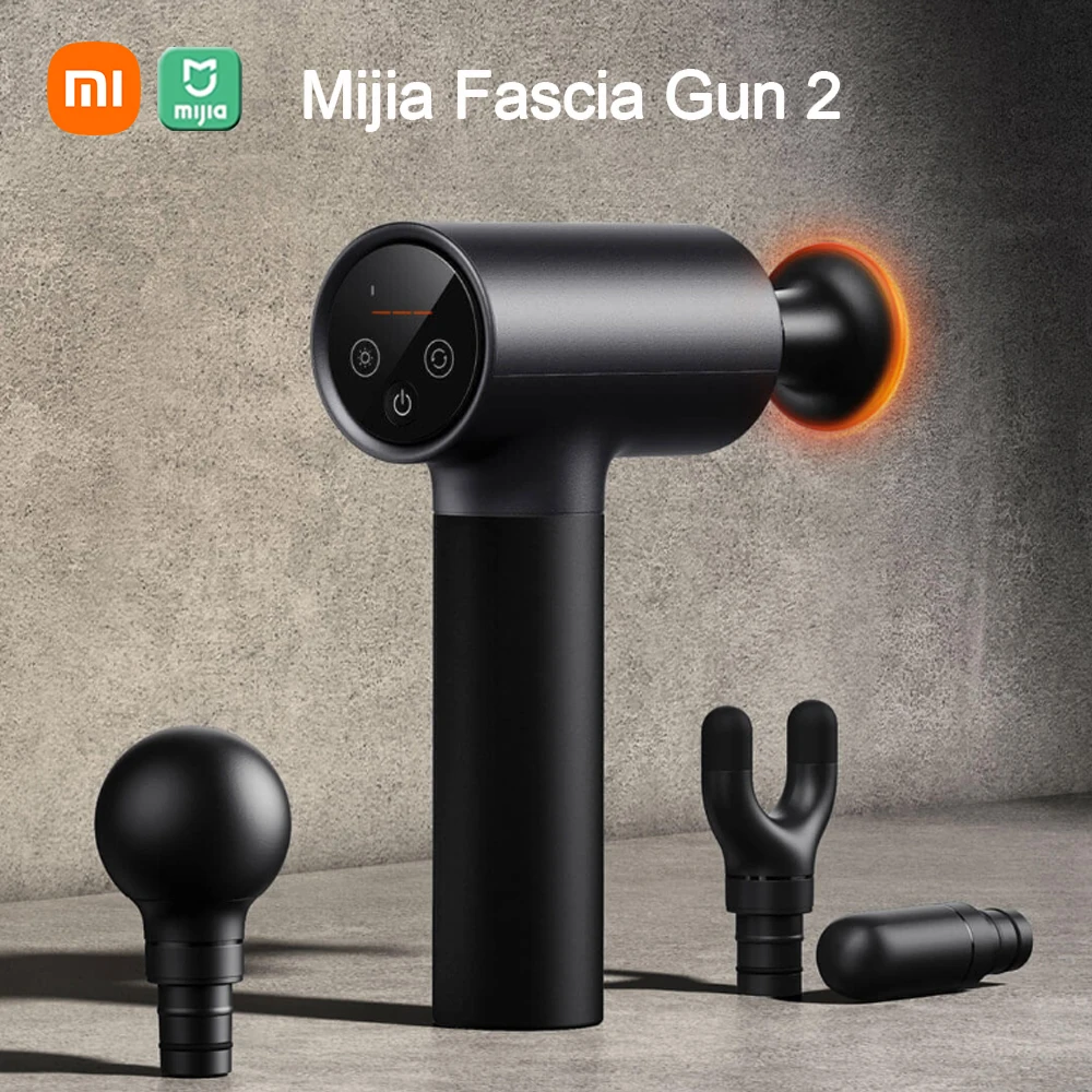 Xiaomi Mijia Fascia Gun 2 Smart Dual State 3 Gears Heat 4 Modes 2540mAh Long Endurance Massage Muscle Shoulder Relaxation
Xiaomi Mijia Fascia Gun 2 Smart Dual State 3 Gears Heat 4 Modes 2540mAh Long Endurance Massage Muscle Shoulder Relaxation