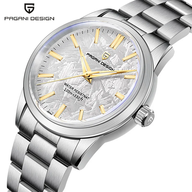 PAGANI DEISGN PD1734 Men`s Watch Quartz Watches Sapphire Glass AR Coated Clock100M Waterproof 316L Stainless Steel Diving Watch
PAGANI DEISGN PD1734 Men`s Watch Quartz Watches Sapphire Glass AR Coated Clock100M Waterproof 316L Stainless Steel Diving Watch