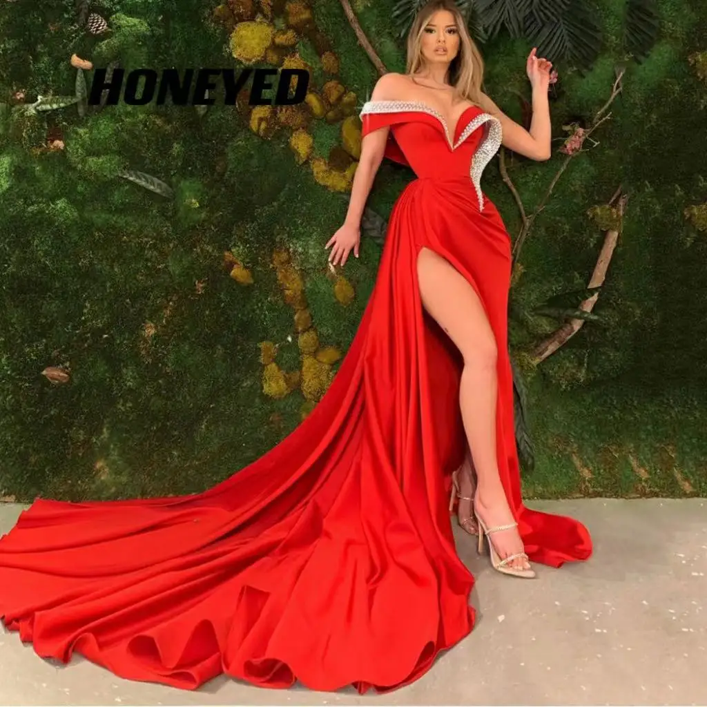 Женское атласное платье с V-образным вырезом, длинное ТРАПЕЦИЕВИДНОЕ ПЛАТЬЕ С Высоким Разрезом
Женское атласное платье с V-образным вырезом, длинное ТРАПЕЦИЕВИДНОЕ ПЛАТЬЕ С Высоким Разрезом