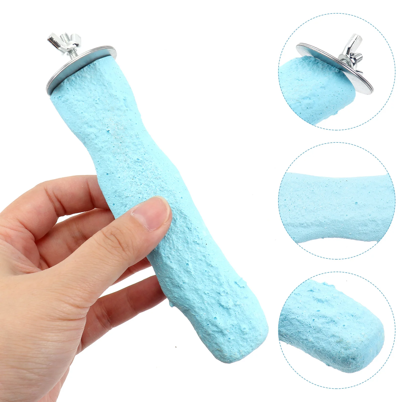 1PC Gripper Grinding Rod Stone Cage Decor for Birds Chinchilla Prrot Hamster 
1PC Gripper Grinding Rod Stone Cage Decor for Birds Chinchilla Prrot Hamster