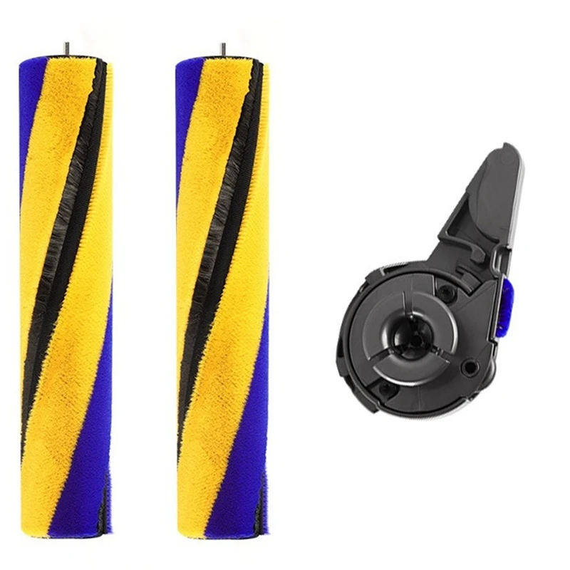 Сменная роликовая щетка с крышкой для Dyson V12 V15 тонкая легкая пушистая щетка для пылесоса
Сменная роликовая щетка с крышкой для Dyson V12 V15 тонкая легкая пушистая щетка для пылесоса