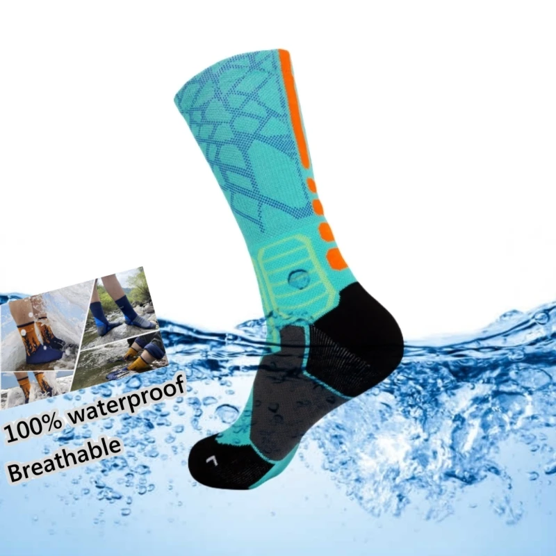 

Waterproof Socks Breathable Moisture-absorbing Warm Hiking Camping Cycling Climbing Unisex Outdoor Sports Socks