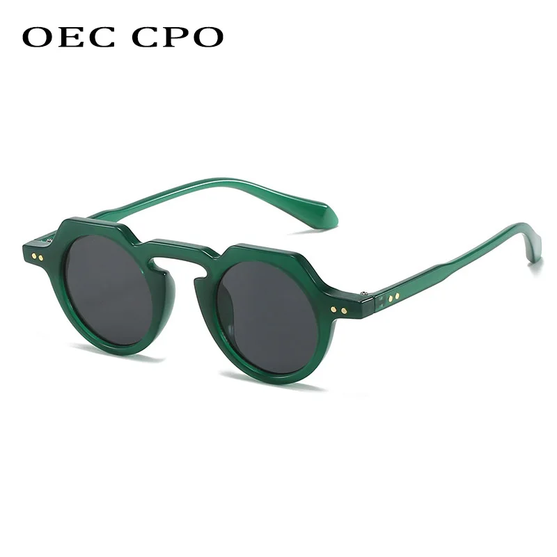 OEC CPO Classic Punk Round Sunglasses For Men Fashion Goggle Sun Glasses Women Trends Rivets Shades Eyewear Female Sport UV400
OEC CPO Classic Punk Round Sunglasses For Men Fashion Goggle Sun Glasses Women Trends Rivets Shades Eyewear Female Sport UV400