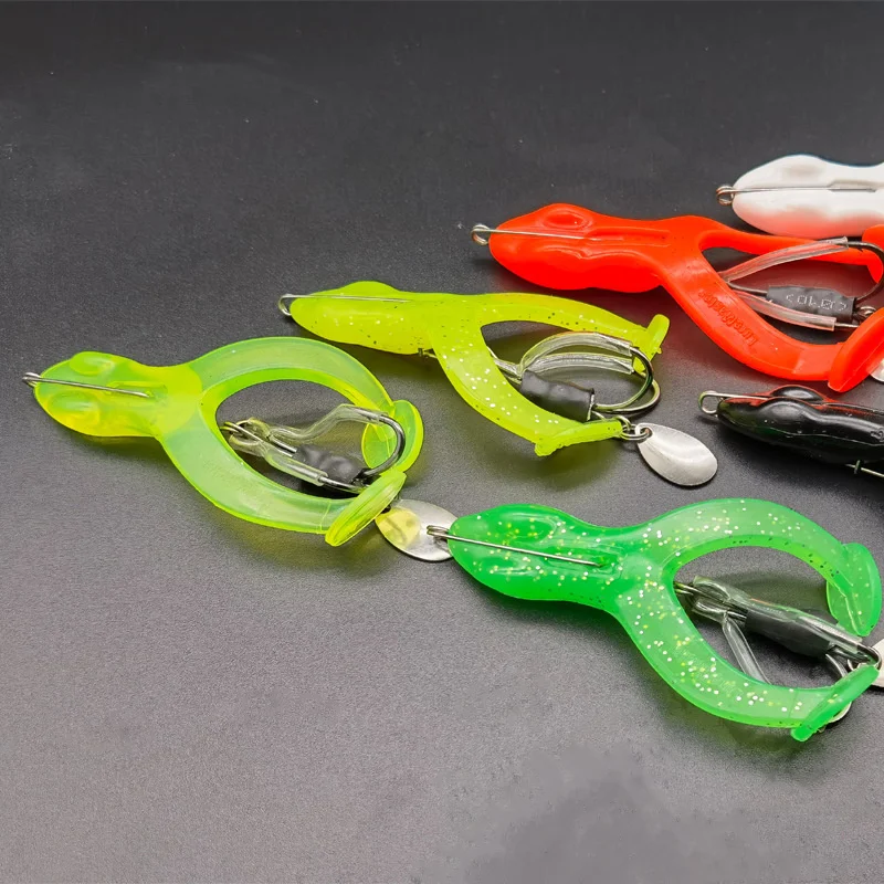 Fishing Lures Simulation Frog Shape Soft Artificial Bait with Quality Hooks Fishing Tools for Trout Perch Fishing jlrr
Fishing Lures Simulation Frog Shape Soft Artificial Bait with Quality Hooks Fishing Tools for Trout Perch Fishing jlrr
