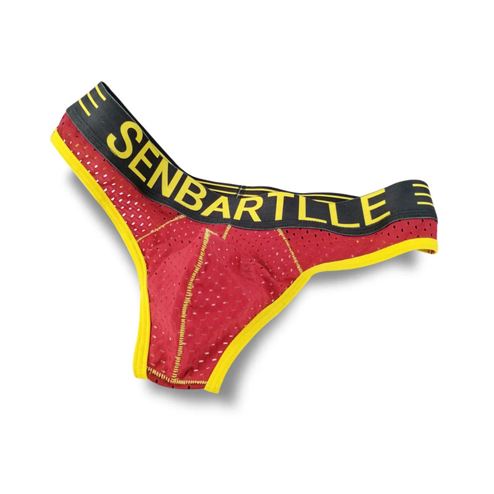 Men Sexy Underwear Bulge Pouch Briefs Man Breathable Mesh Hole Panties Backless T-back Thong Open Butt Men Low Waist Underpants
Men Sexy Underwear Bulge Pouch Briefs Man Breathable Mesh Hole Panties Backless T-back Thong Open Butt Men Low Waist Underpants