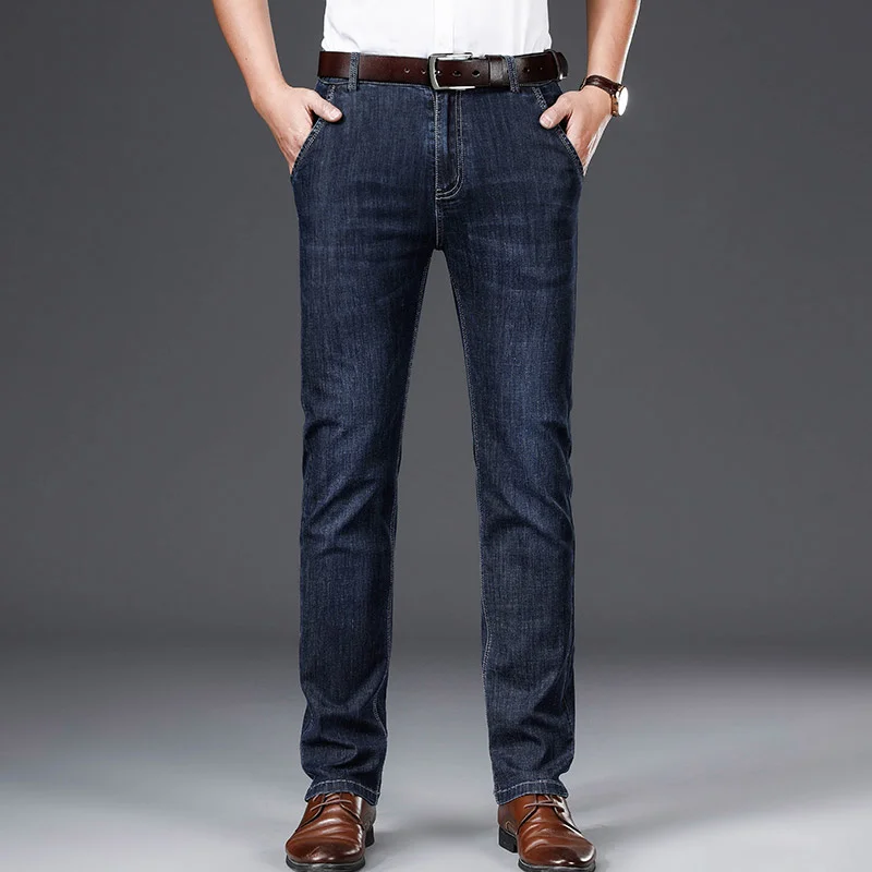 Jeans Men's Summer Thin Business Casual Loose Straight Men's Pants All-Match Stretch Pants Fashion
Jeans Men's Summer Thin Business Casual Loose Straight Men's Pants All-Match Stretch Pants Fashion