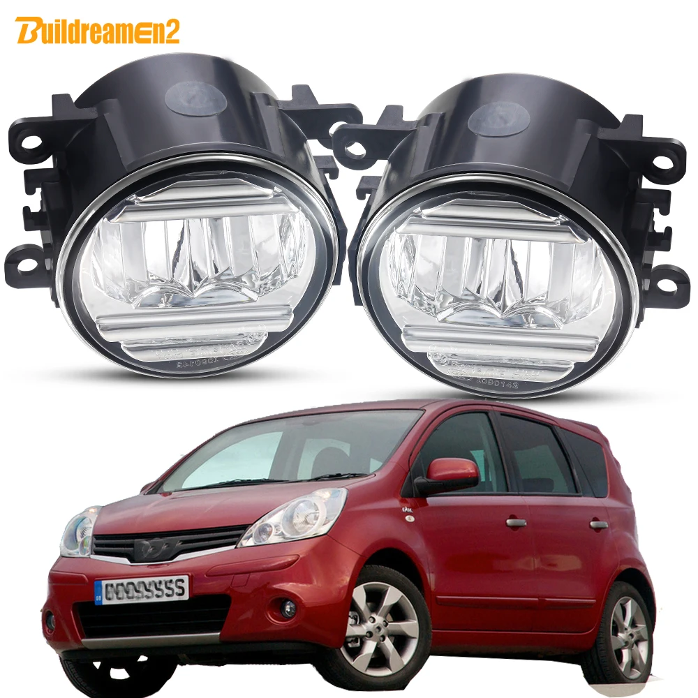 2 X 30W H11 Car External Fog Light Assembly Front LED Fog Daytime Running Lamp DRL 12V Styling For Nissan Note E11 MPV 2006-2013
2 X 30W H11 Car External Fog Light Assembly Front LED Fog Daytime Running Lamp DRL 12V Styling For Nissan Note E11 MPV 2006-2013