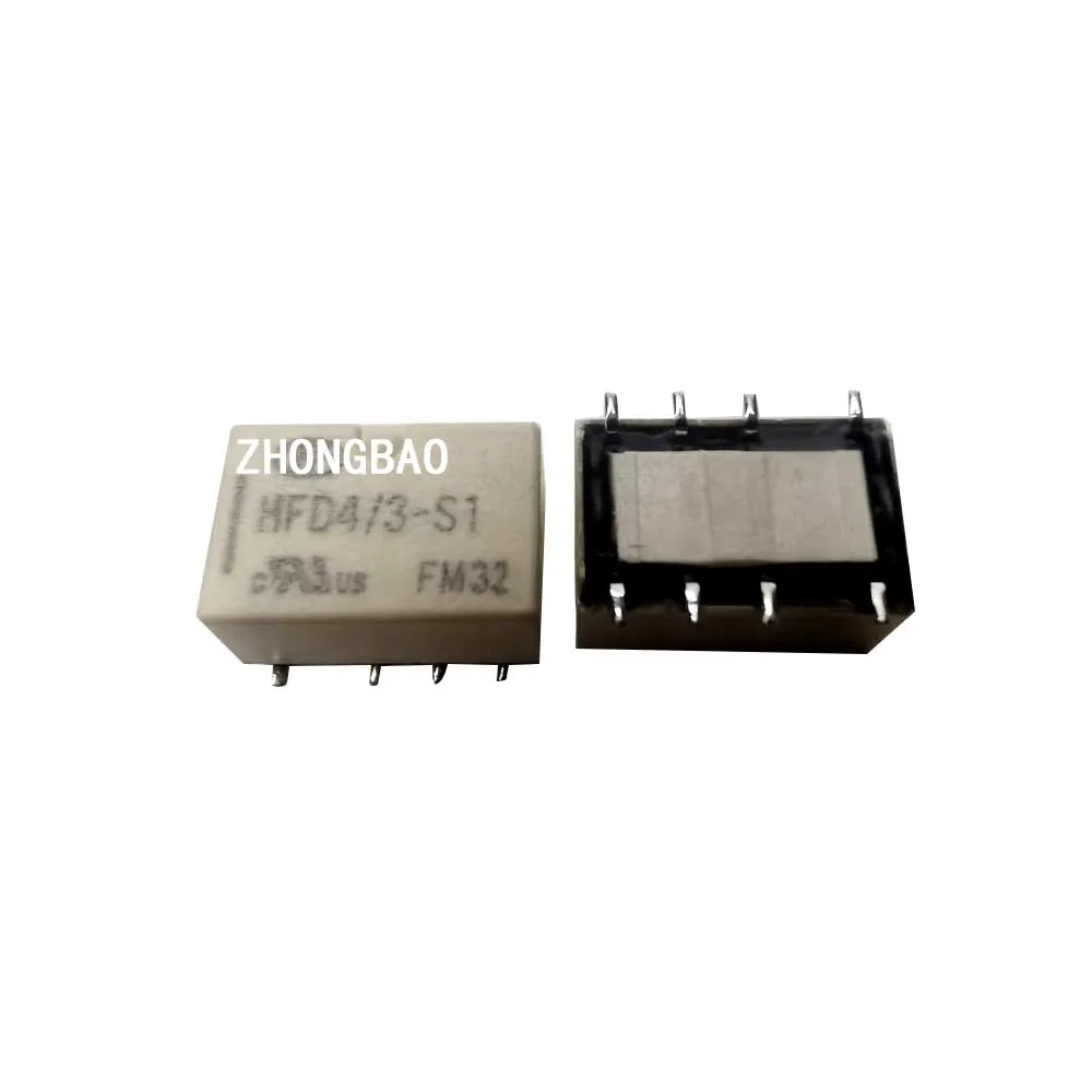 HFD4-24-S1 micro-small signal relay two groups of conversion 8-pin patch spot can be shot directly