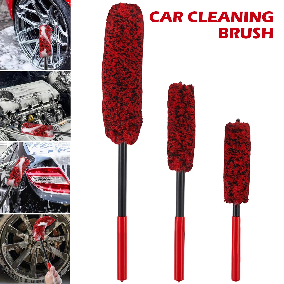new Car Wheel Cleaning Brush Nylon Car Wheel Rim Detailing Brush with Long Handle Bendable Car Cleaner Brush Synthetic Wool Car
new Car Wheel Cleaning Brush Nylon Car Wheel Rim Detailing Brush with Long Handle Bendable Car Cleaner Brush Synthetic Wool Car