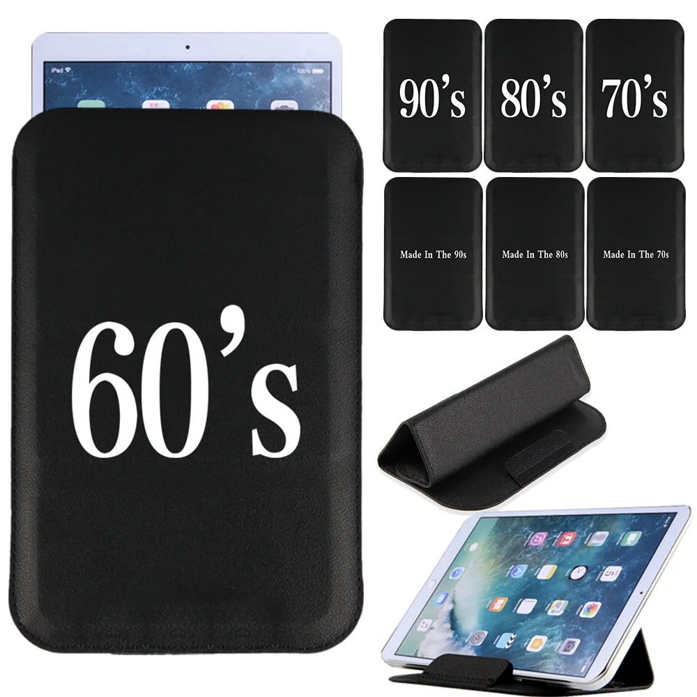 Tablet Bag Universal Stand Cover Case 7 8 10 Inch Magnet Pack Sleeve Years Series Pouch PU Leather Folding Tablets Holder
Tablet Bag Universal Stand Cover Case 7 8 10 Inch Magnet Pack Sleeve Years Series Pouch PU Leather Folding Tablets Holder