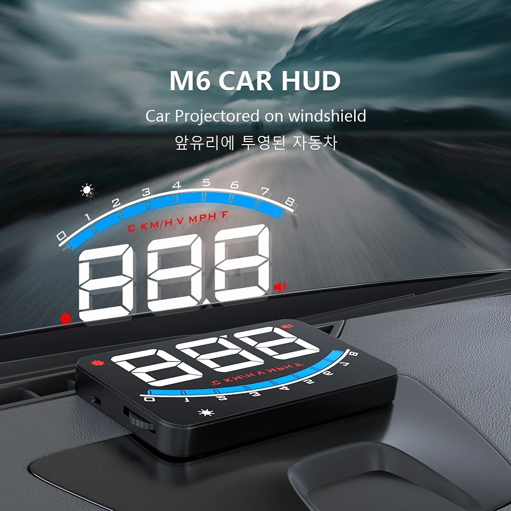 Проектор M6 HUD на лобовое стекло, проектор OBD2 на лобовое стекло, Автомобильный цифровой спидометр, температура воды, электронные аксессуары
Проектор M6 HUD на лобовое стекло, проектор OBD2 на лобовое стекло, Автомобильный цифровой спидометр, температура воды, электронные аксессуары