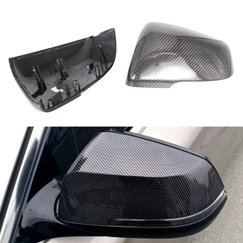 Car Carbon Fiber Side Door Rearview Mirror Cover Cap For-BMW X1 X2 F48 F49 F45 F46 F39 F53 G39 Mirror Caps Replacement
Car Carbon Fiber Side Door Rearview Mirror Cover Cap For-BMW X1 X2 F48 F49 F45 F46 F39 F53 G39 Mirror Caps Replacement