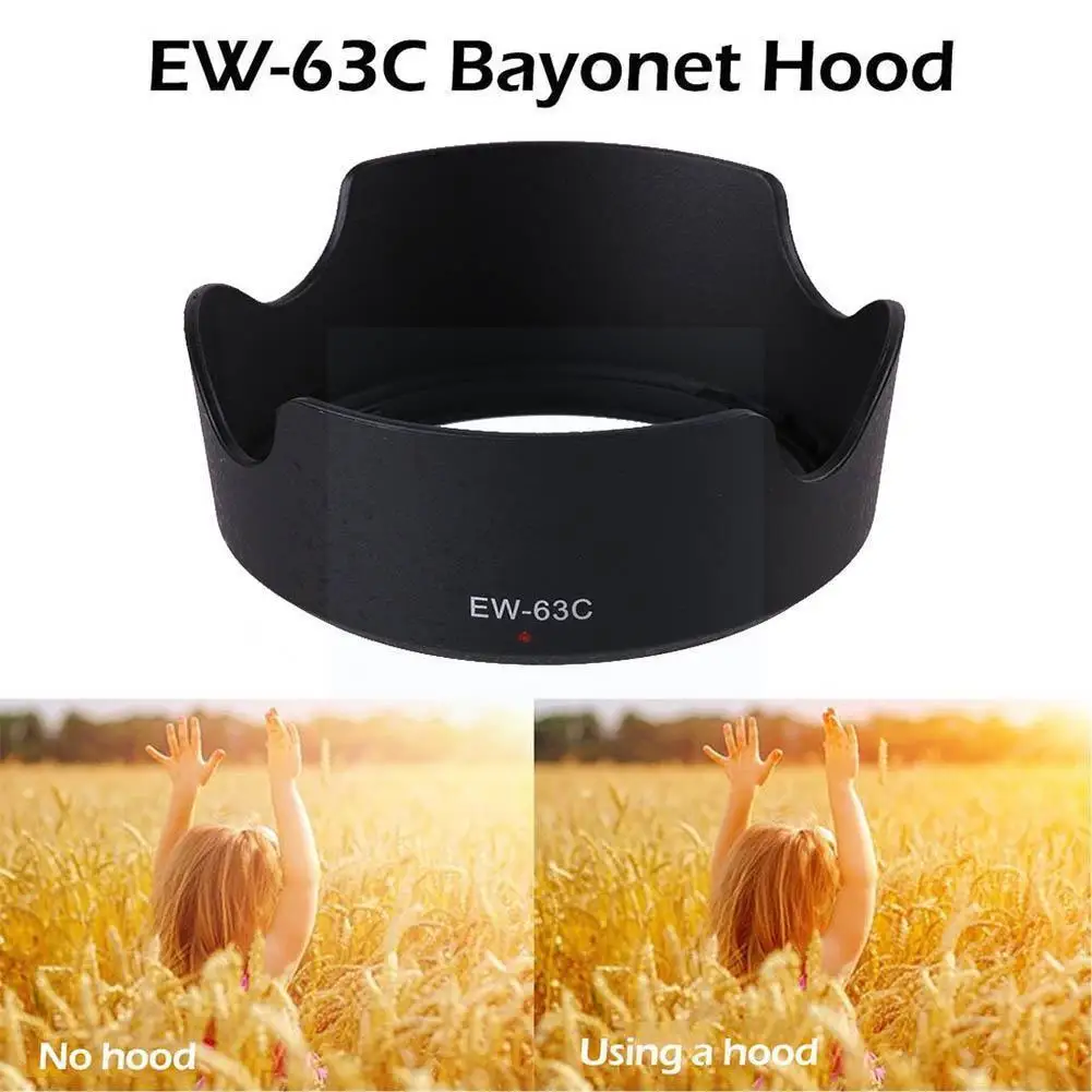 1pc Black Abs Lens Hood Ew-63c Ew63c For Ef-s 18-55mm F/3.5-5.6 Is Camera Lens Hood Lens Protetor Ew 63c T2e9
1pc Black Abs Lens Hood Ew-63c Ew63c For Ef-s 18-55mm F/3.5-5.6 Is Camera Lens Hood Lens Protetor Ew 63c T2e9