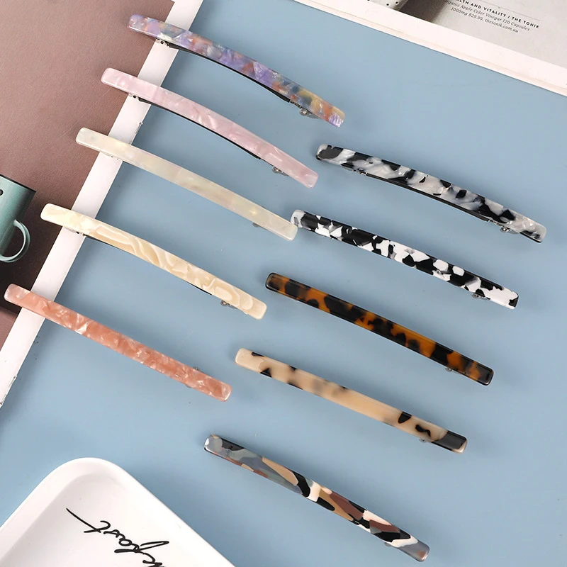 Women Fashion Leopard Acetate Geometric Hair Clips Vintage Hairpins Long Barrettes All Match Fashion Hair Accessories Gifts
Women Fashion Leopard Acetate Geometric Hair Clips Vintage Hairpins Long Barrettes All Match Fashion Hair Accessories Gifts