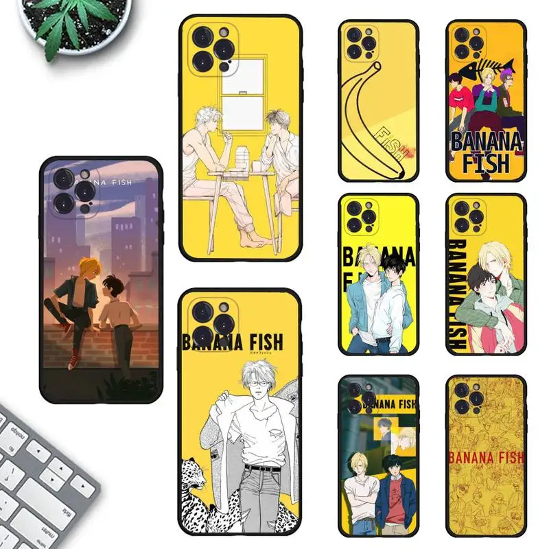 BANANA FISH Phone Case For iPhone 14 11 12 13 Mini Pro Max 8 7 6 6S Plus X SE 2020 XR XS Funda Case
BANANA FISH Phone Case For iPhone 14 11 12 13 Mini Pro Max 8 7 6 6S Plus X SE 2020 XR XS Funda Case