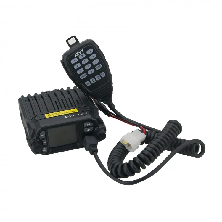 QYT KT-8900D VHF UHF Car Radio Station 2 Way Dual Band Mobile Radio Walkie Talkie with USB Cable
QYT KT-8900D VHF UHF Car Radio Station 2 Way Dual Band Mobile Radio Walkie Talkie with USB Cable