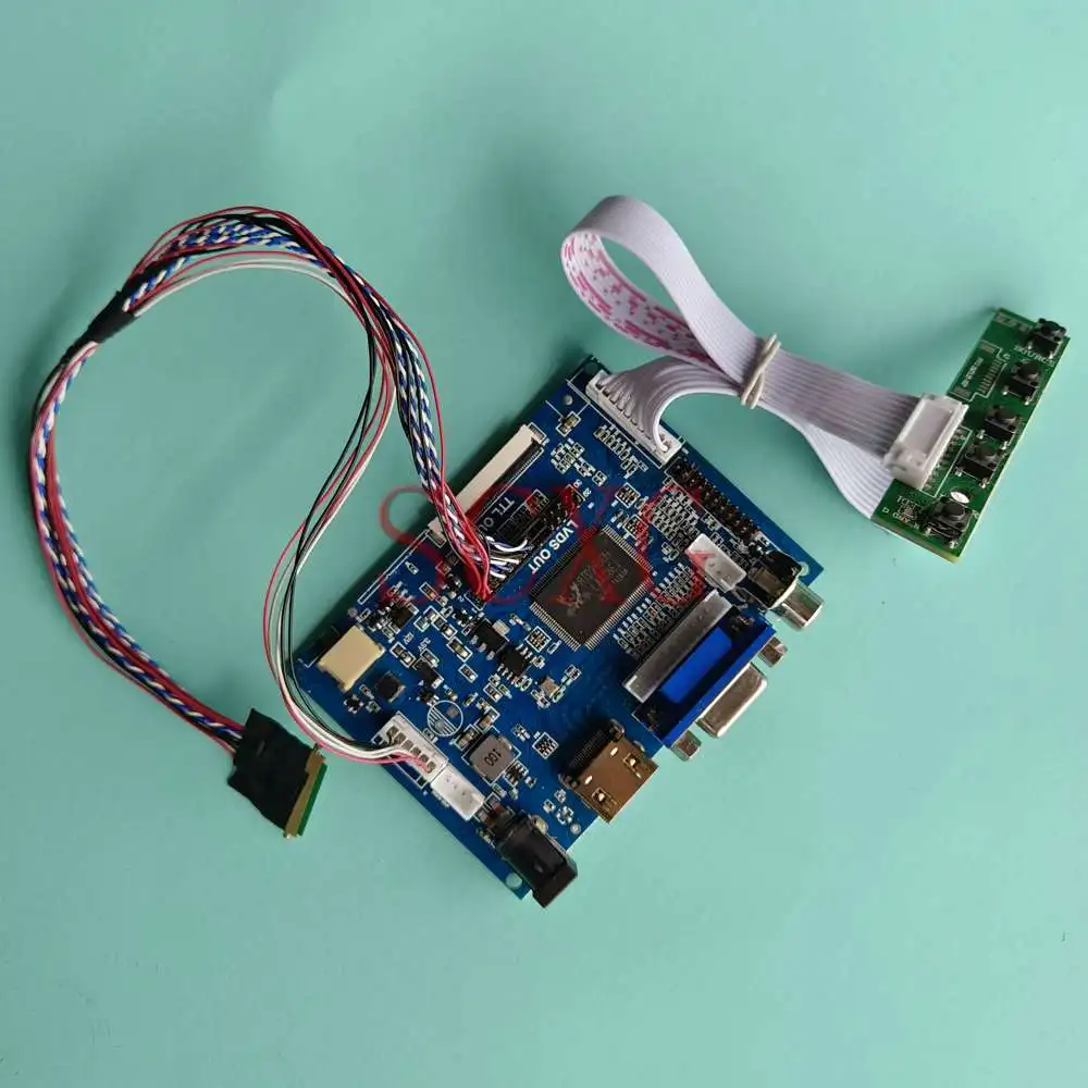 LCD Display Controller Board Fit B140RW02 V1 2AV+VGA+HDMI-Compatible LVDS 40 Pin Notebook 14" DIY Kit 1600*900
LCD Display Controller Board Fit B140RW02 V1 2AV+VGA+HDMI-Compatible LVDS 40 Pin Notebook 14" DIY Kit 1600*900
