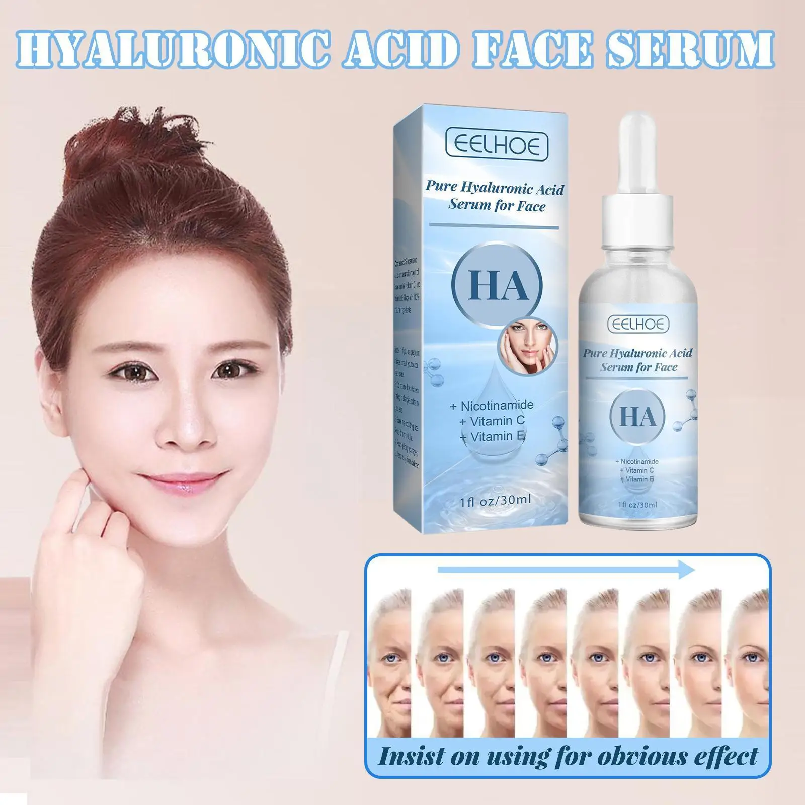 30ml Hyaluronic Acid Shrink Pore Moisturizing Face Niacinamide Care Brighten Dark Whitening Spot Skin Serum Anti-wrinkle Re A3Z6
30ml Hyaluronic Acid Shrink Pore Moisturizing Face Niacinamide Care Brighten Dark Whitening Spot Skin Serum Anti-wrinkle Re A3Z6